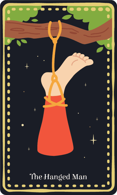 매달린 사람 (The Hanged Man) 타로 카드